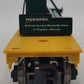 Menards 279-0652 O Flatcar with Menards Sign w/Working Lights #4862 LN/Box
