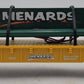 Menards 279-0652 O Flatcar with Menards Sign w/Working Lights #4862 LN/Box