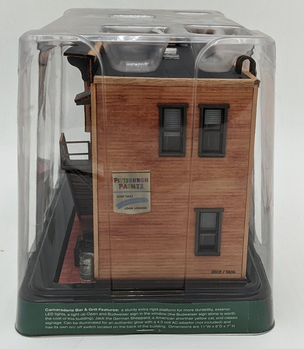 Menards 279-1960 O Gauge Camaraderie Bar & Grill LN/Box