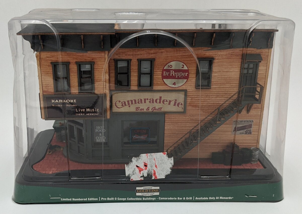 Menards 279-1960 O Gauge Camaraderie Bar & Grill LN/Box
