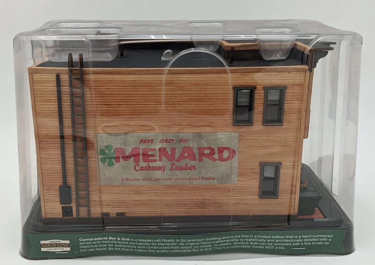 Menards 279-1960 O Gauge Camaraderie Bar & Grill LN/Box