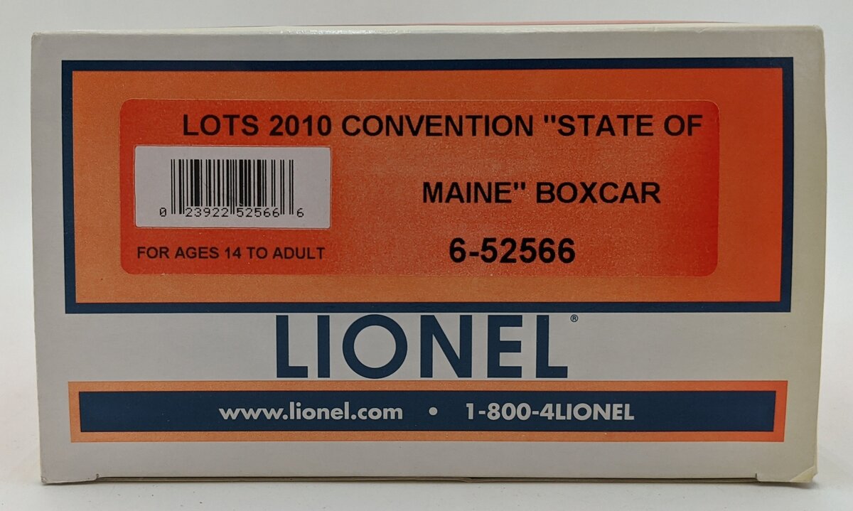 Lionel 6-52566 O Gauge LOTS 2010 Convention 