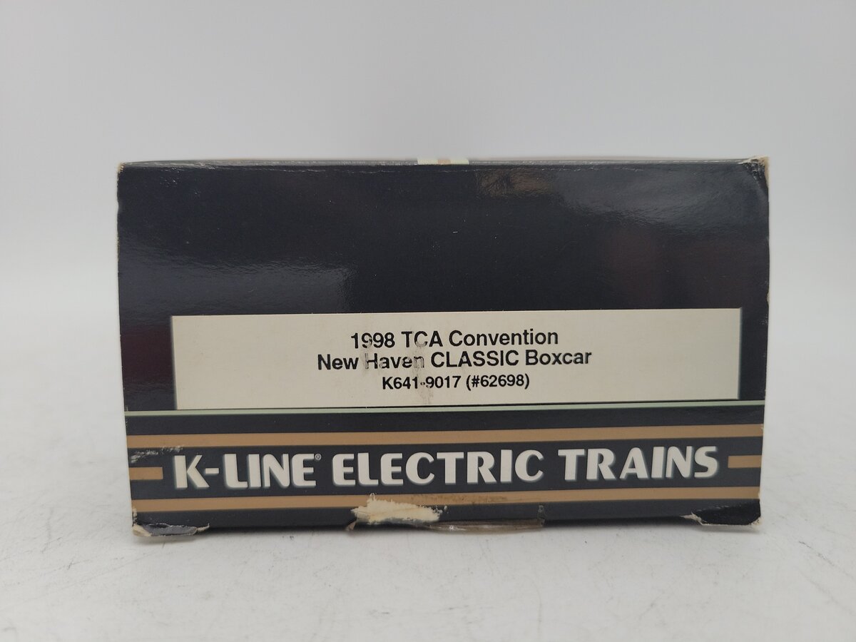 K-Line K641-9017 O Gauge TCA 1998 New Haven Convention Boxcar EX/Box