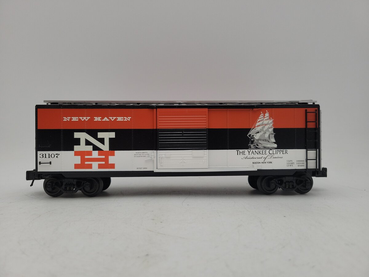 Lionel K-Line 6-22680 O Gauge New Haven Yankee Clipper Boxcar #31107 LN/Box
