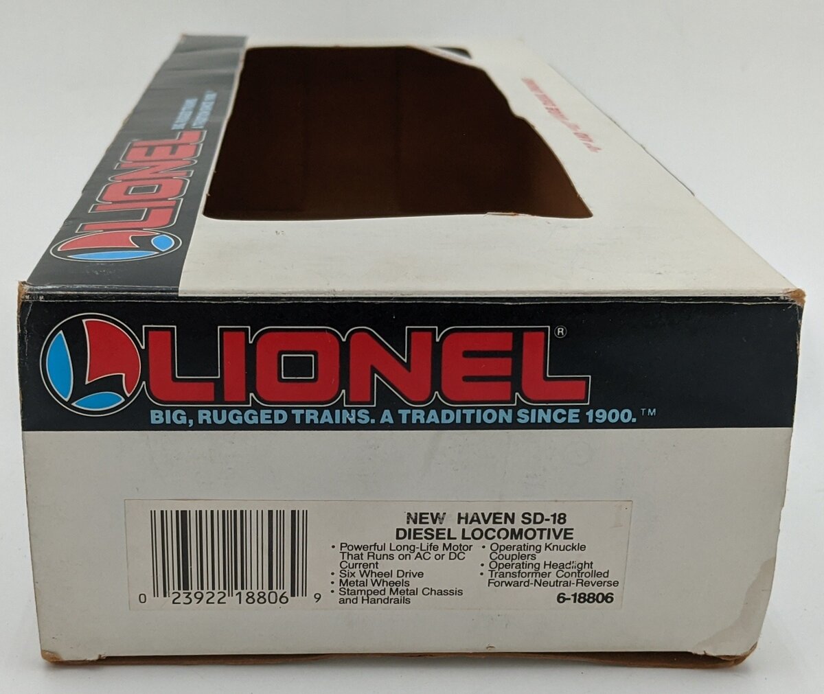 Lionel 6-18806 O Gauge New Haven SD-18 Powered Diesel Locomotive #8806 LN/Box