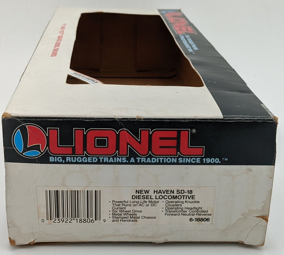 Lionel 6-18806 O Gauge New Haven SD-18 Powered Diesel Locomotive #8806 LN/Box