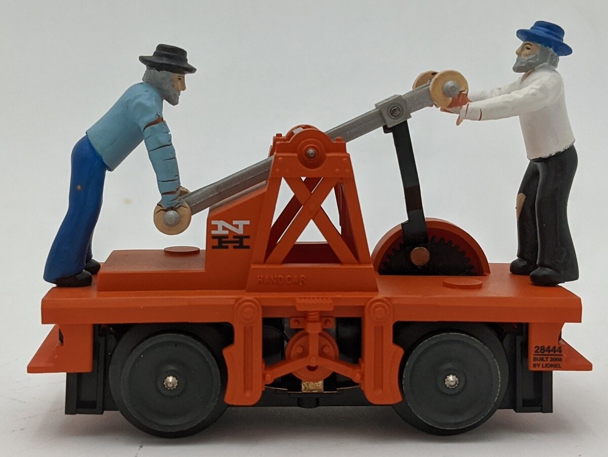 Lionel 6-28444 New Haven Operating Handcar VG/Box