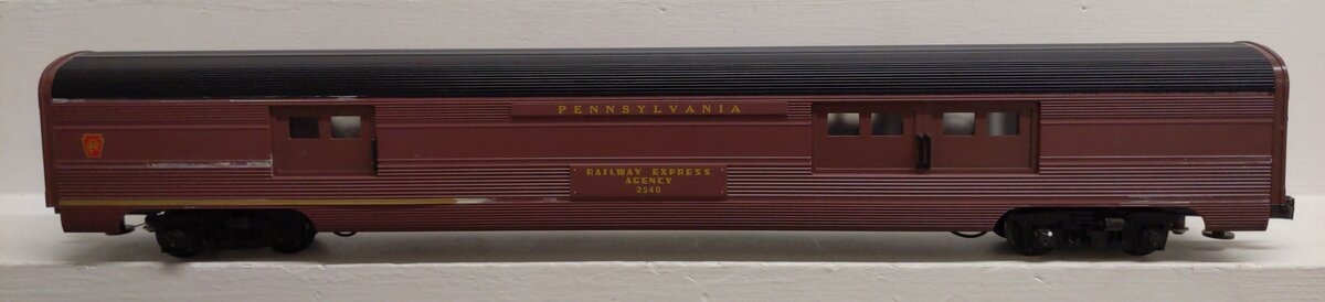 Williams O Gauge Pennsylvania Baggage Car #2540/Box