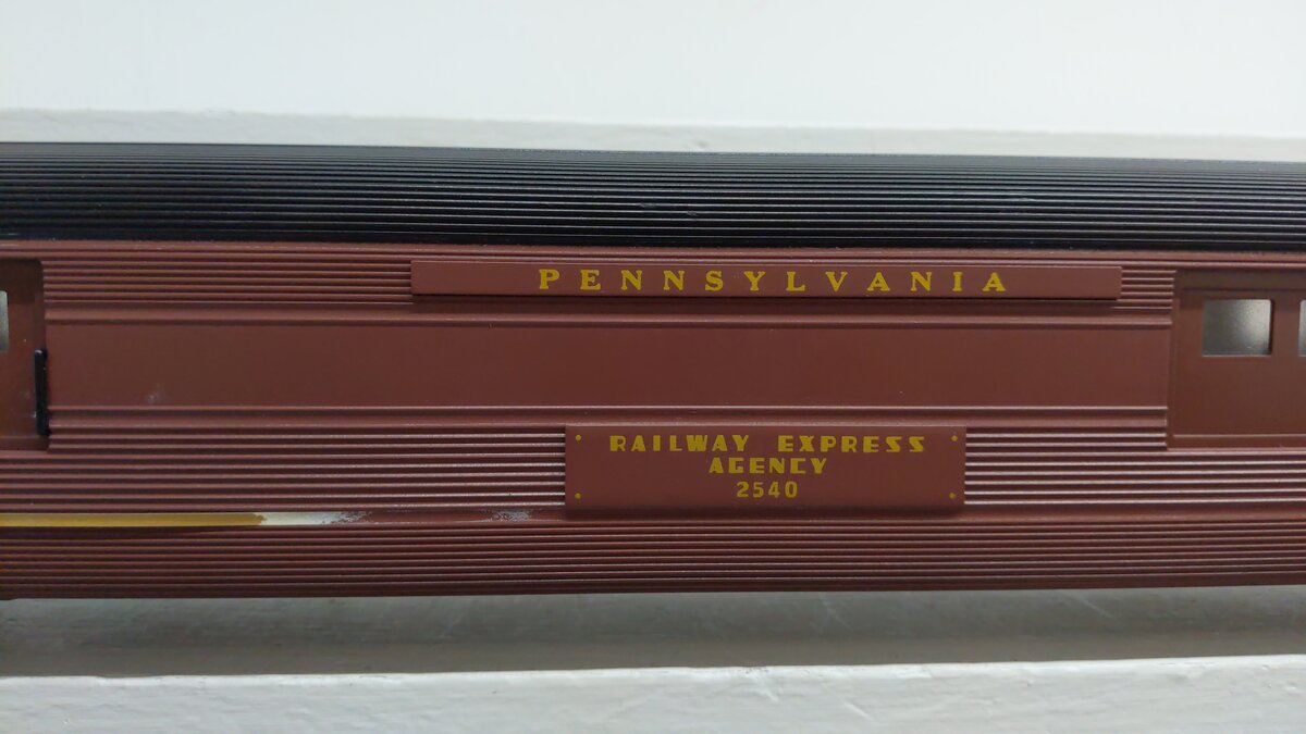 Williams O Gauge Pennsylvania Baggage Car #2540/Box