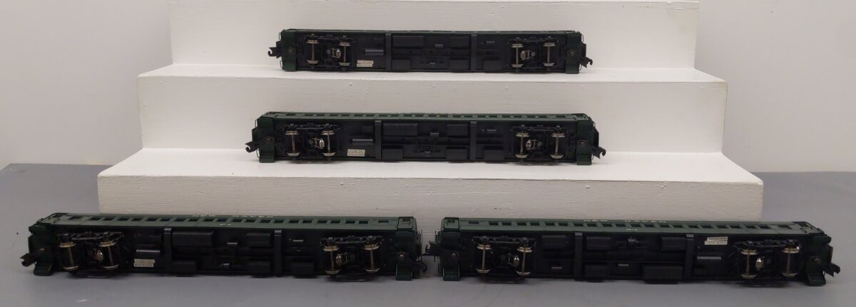 Golden Gate Depot O Gauge New Haven 80' Coach 4-Car Set EX/Box
