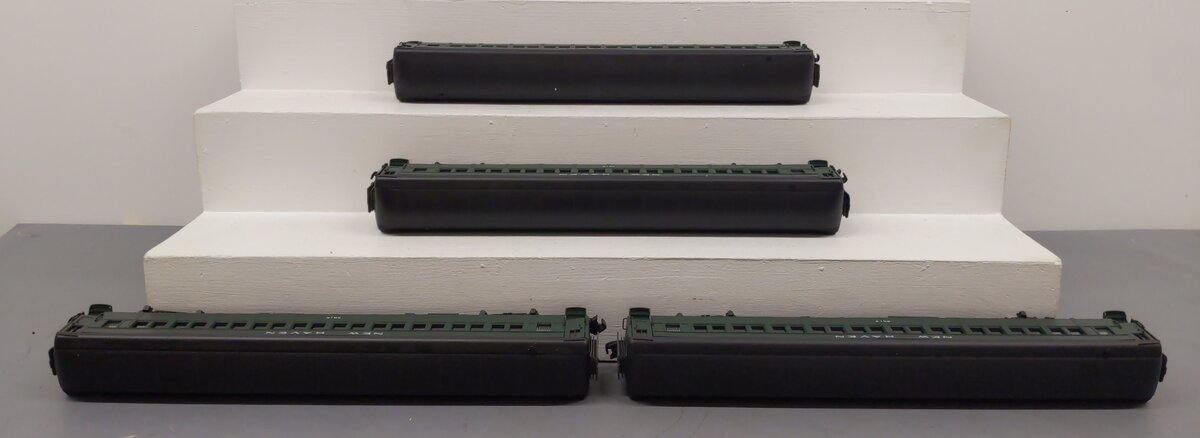 Golden Gate Depot O Gauge New Haven 80' Coach 4-Car Set EX/Box