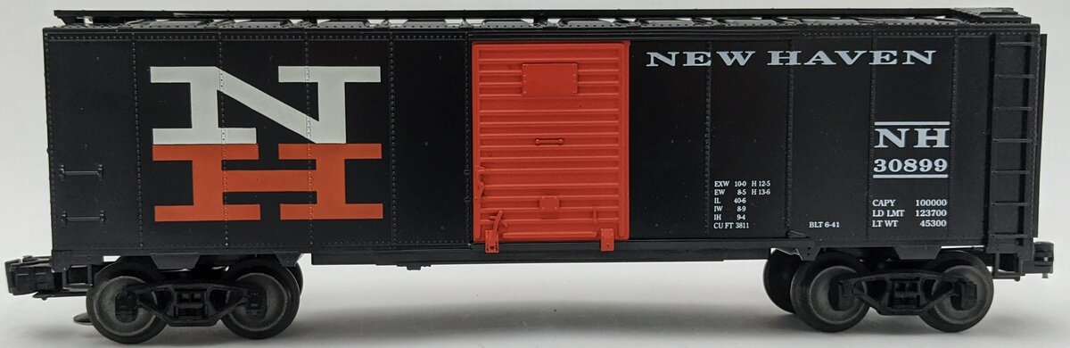Weaver U3506 O New Haven Steel Sided Boxcar #30899 VG/Box