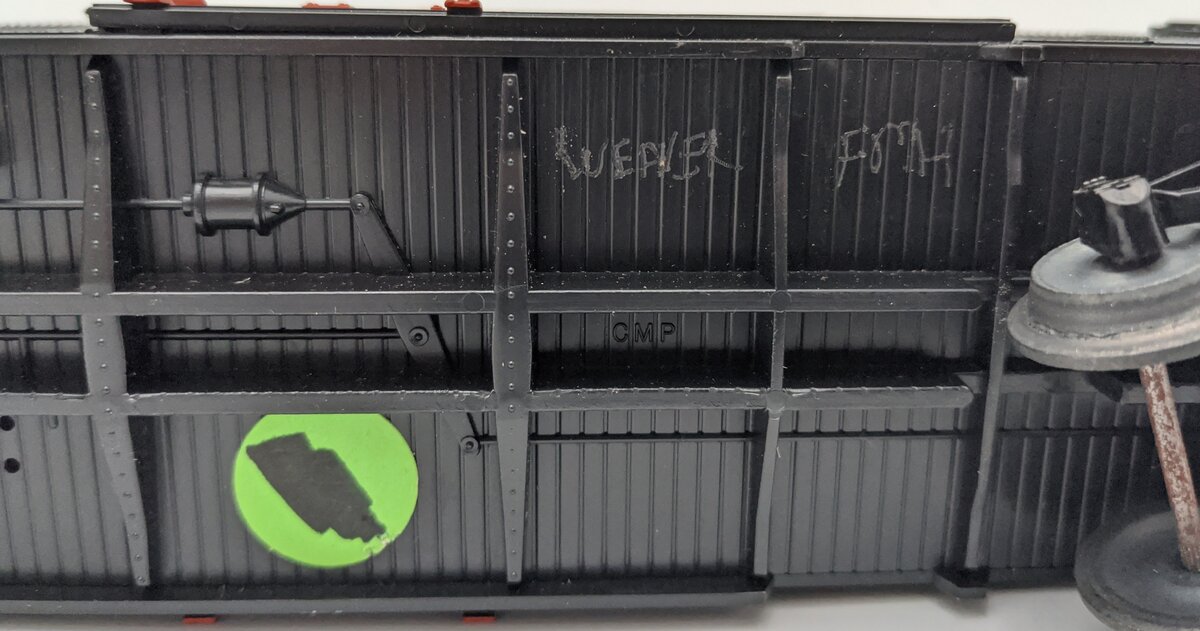 Weaver U3506 O New Haven Steel Sided Boxcar #30899 VG/Box