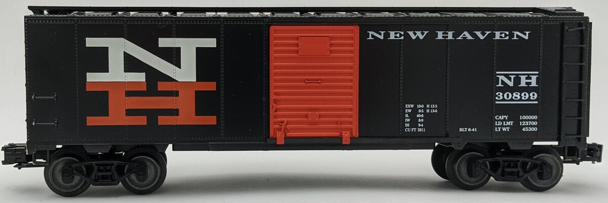Weaver U3506 O New Haven Steel Sided Boxcar #30899 VG/Box
