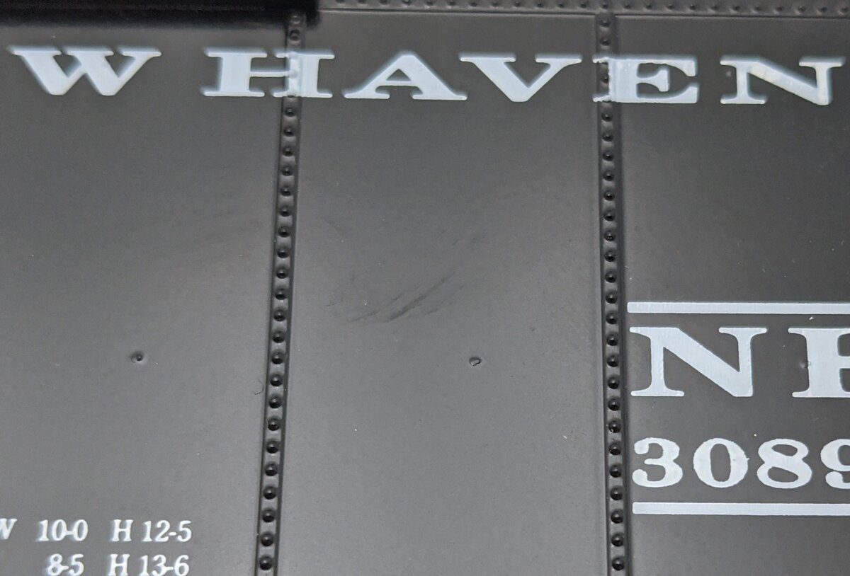 Weaver U3506 O New Haven Steel Sided Boxcar #30899 VG/Box