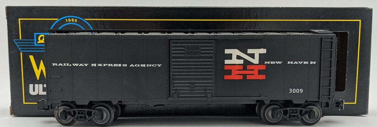Weaver O Gauge New Haven Boxcar #3009 VG/Box