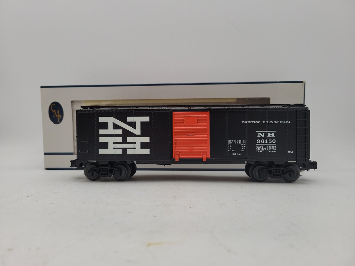 Crown Metal Products 36150 O Gauge New Haven Box Car #36150 VG/Box