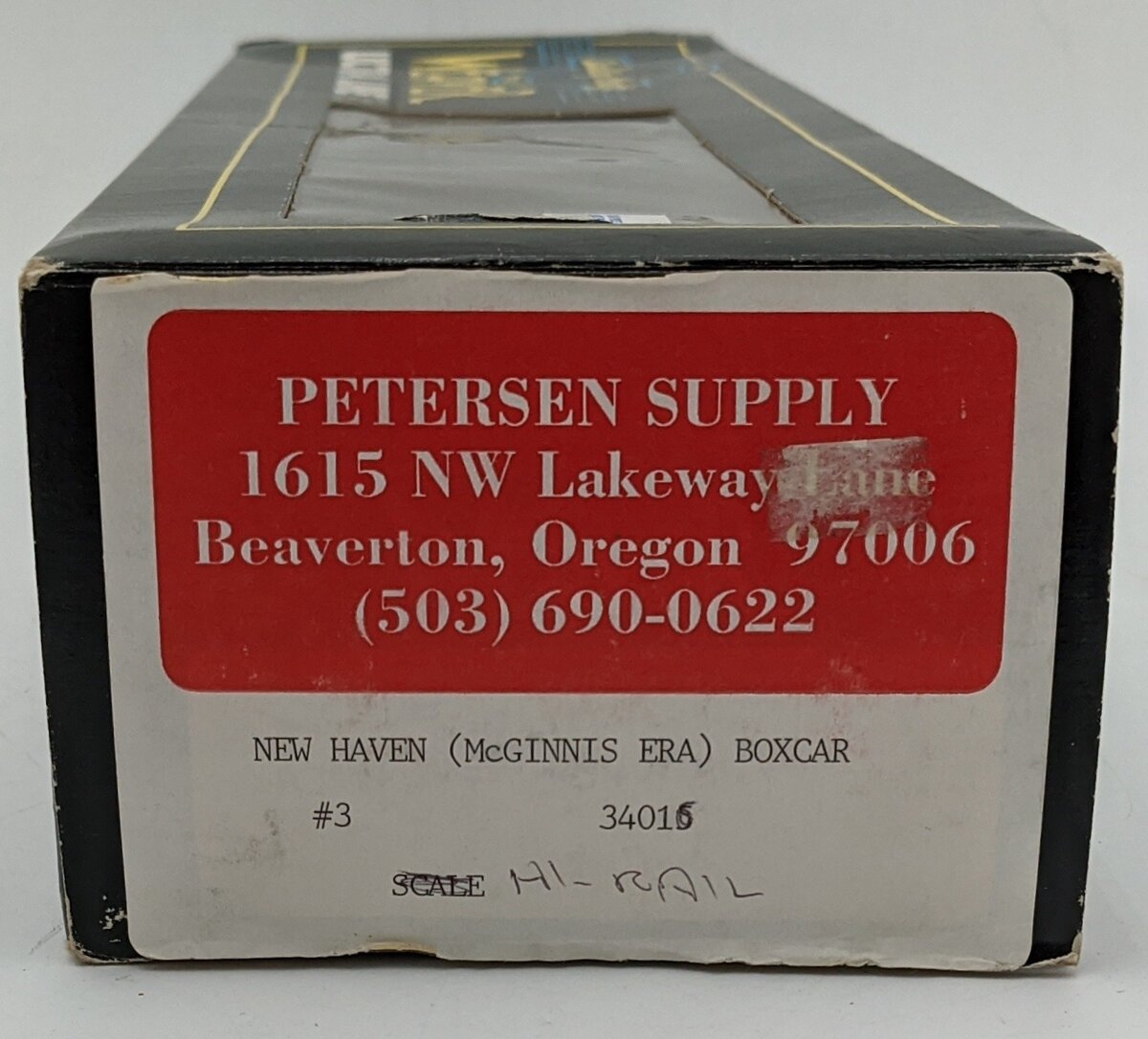 Weaver 34016 O Gauge New Haven Boxcar #34016 [3Rail] LN/Box