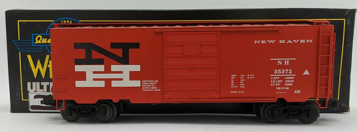 Weaver O Gauge Highrail New Haven PS-1 Boxcar #35372 VG/Box