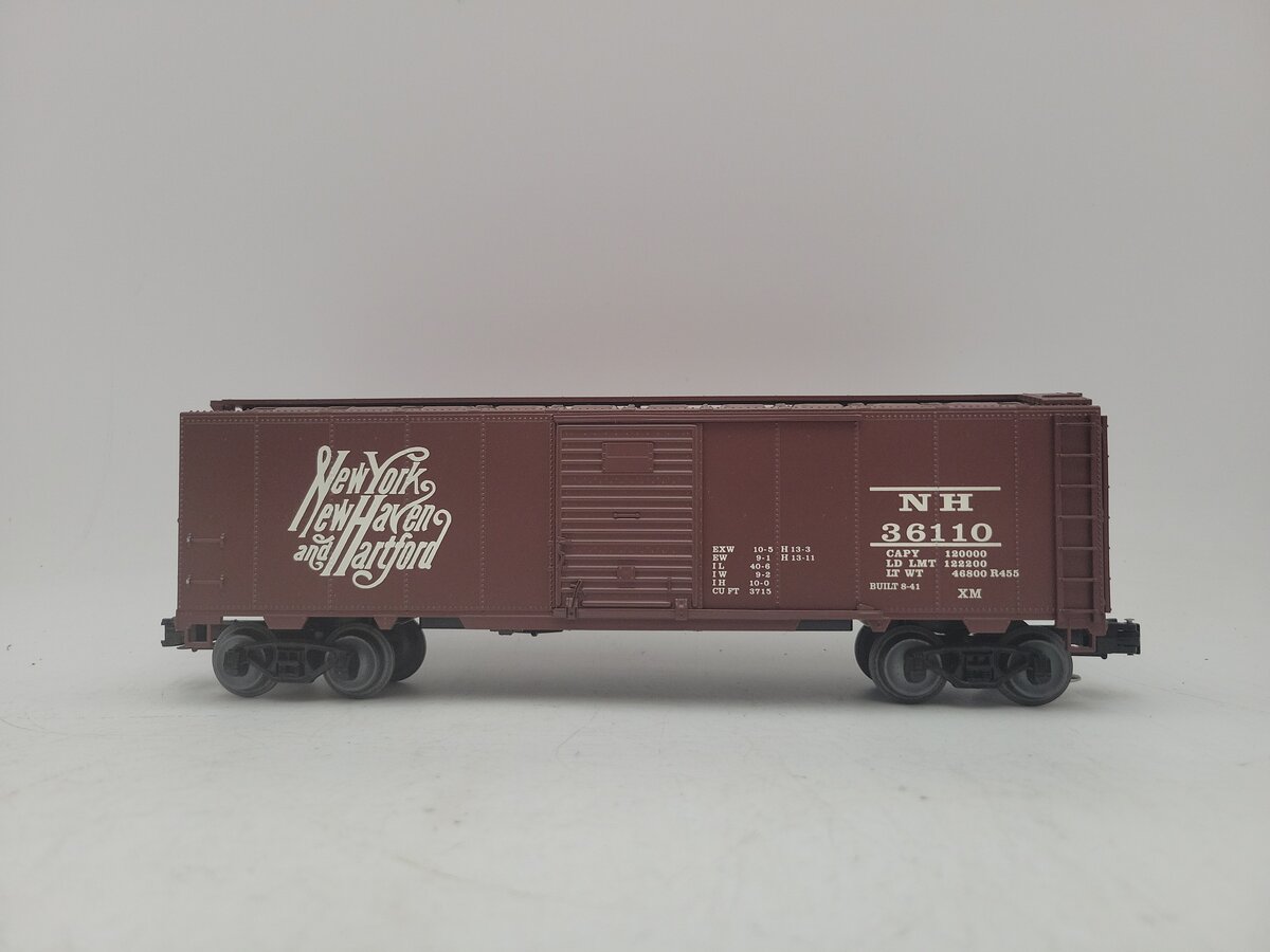 Weaver 36110 O Gauge Steel Boxcar New York New Haven & Hartford #36110 EX/Box