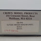Crown OB-999 O Gauge New Haven Outside Braced Boxcar #170012/Box