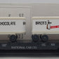 Portlines Hobbies 1440 S Scale NCCX Flatcar w/ Baker's Chocolate Trailers EX/Box