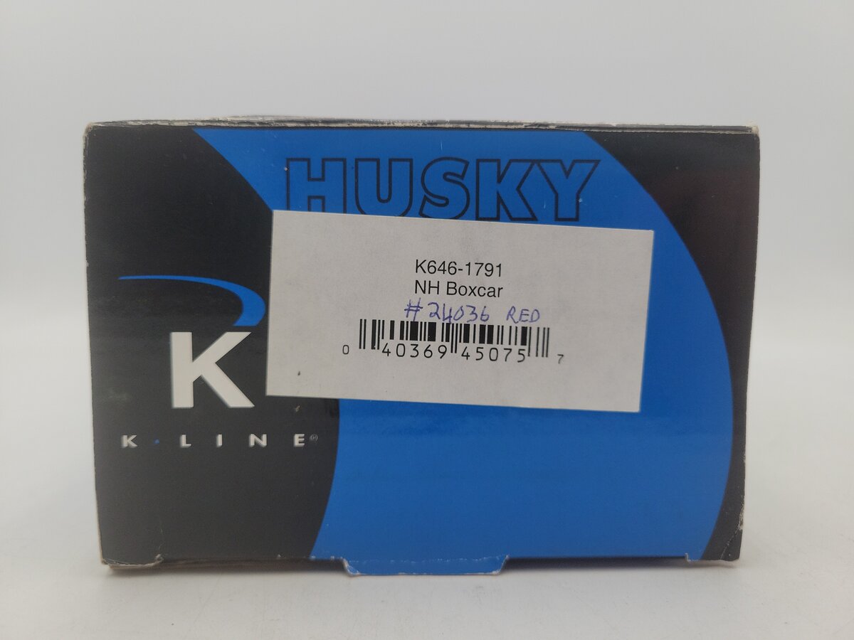 K-Line K646-1791 O Gauge New Haven Boxcar EX/Box