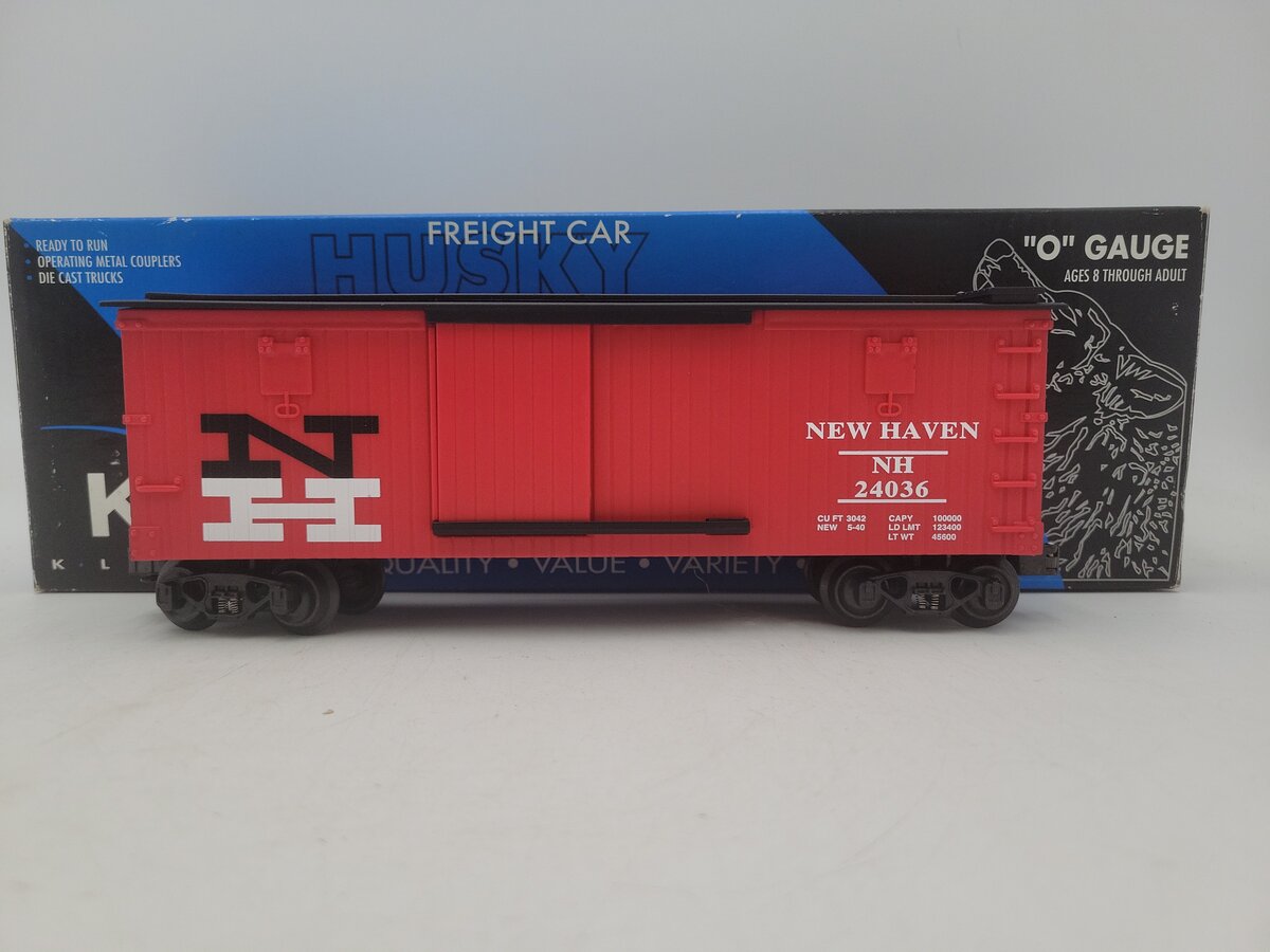 K-Line K646-1791 O Gauge New Haven Boxcar EX/Box