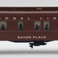 Lionel 6-19018 O Gauge Lionel Lines 'Sager Place' Observation Car #9018 EX