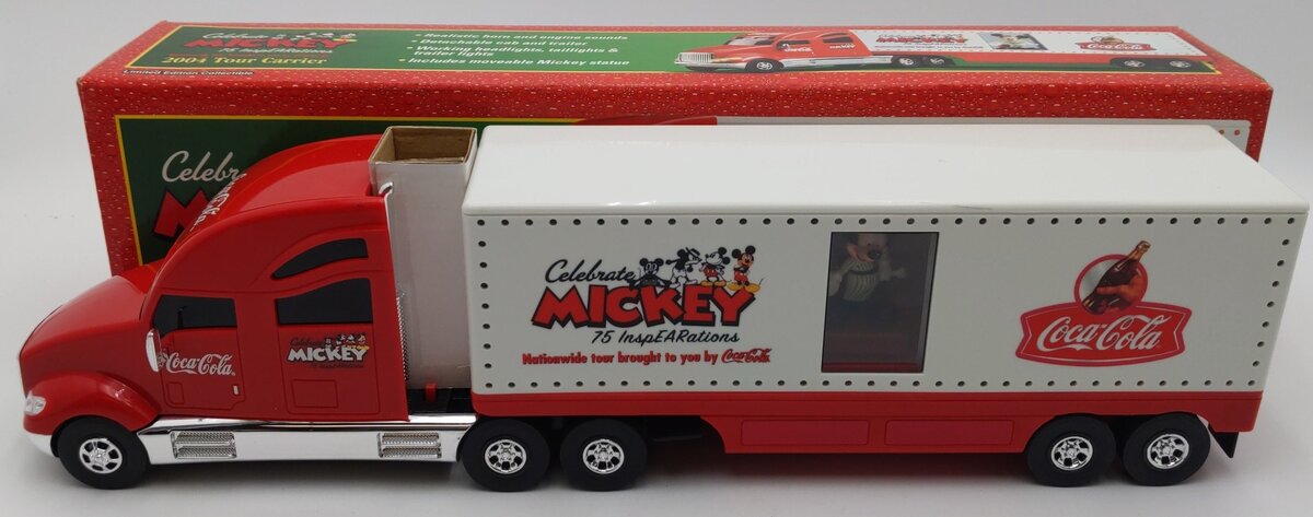 Coca-Cola 47242 Semi Truck Mickey Mouse Tour Carrier 2004 EX/Box