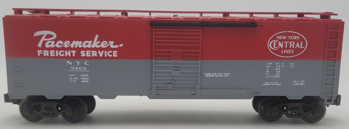 Lionel 6-9469 O Gauge New York Central Lines Boxcar #9469 EX