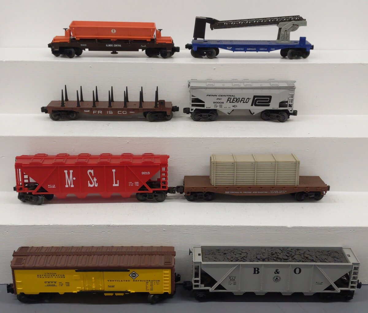 Lionel & Others O Gauge Train Cars [8] VG
