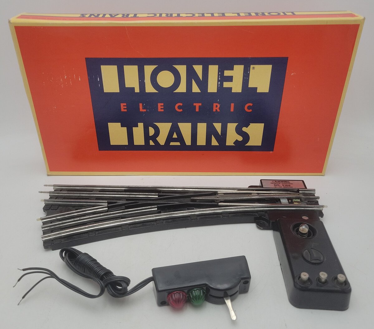 Lionel 6-5166 O72 Left Hand Remote Switch/Turnout VG/Box
