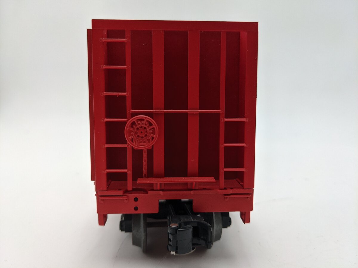 Weaver 95050 O Gauge Chicago Burlington & Quincy 50' Bulkhead Car 3-Rail VG
