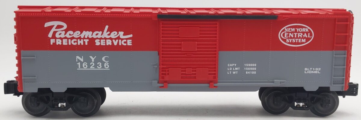 Lionel 6-16236 O Gauge New York Central Pacemaker Box Car #16236 EX
