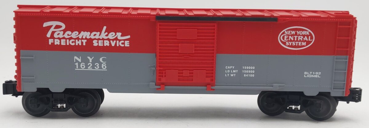 Lionel 6-16236 O Gauge New York Central Pacemaker Box Car #16236 EX