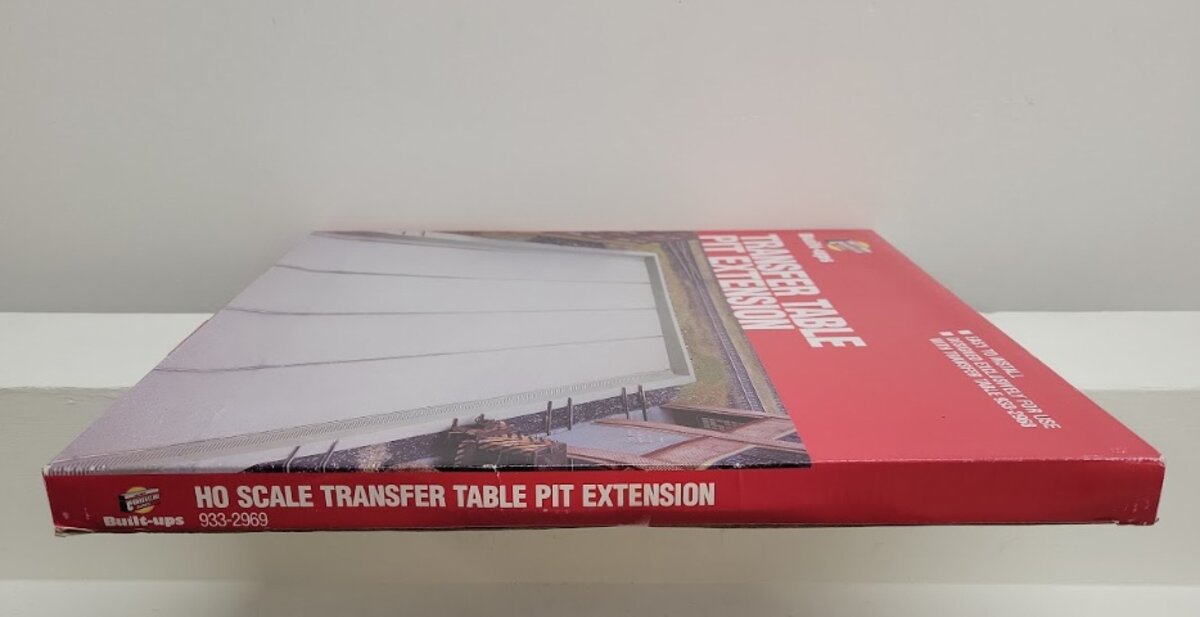 Walthers 933-2969 HO Scale Transfer Table Pit Extension Series Built-Up NIB
