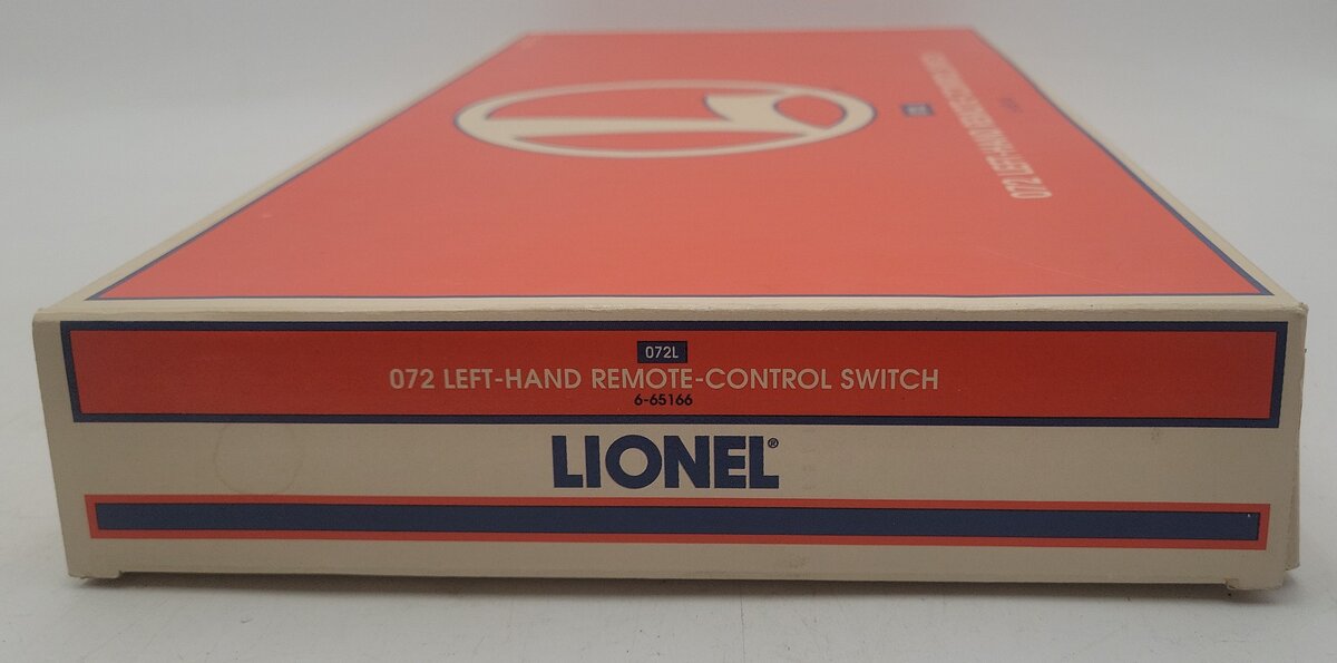Lionel 6-65166 O Gauge O72 Left Hand Remote Control Switch VG/Box