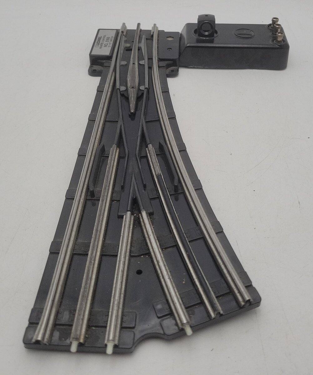 Lionel 6-65166 O Gauge O72 Left Hand Remote Control Switch VG/Box