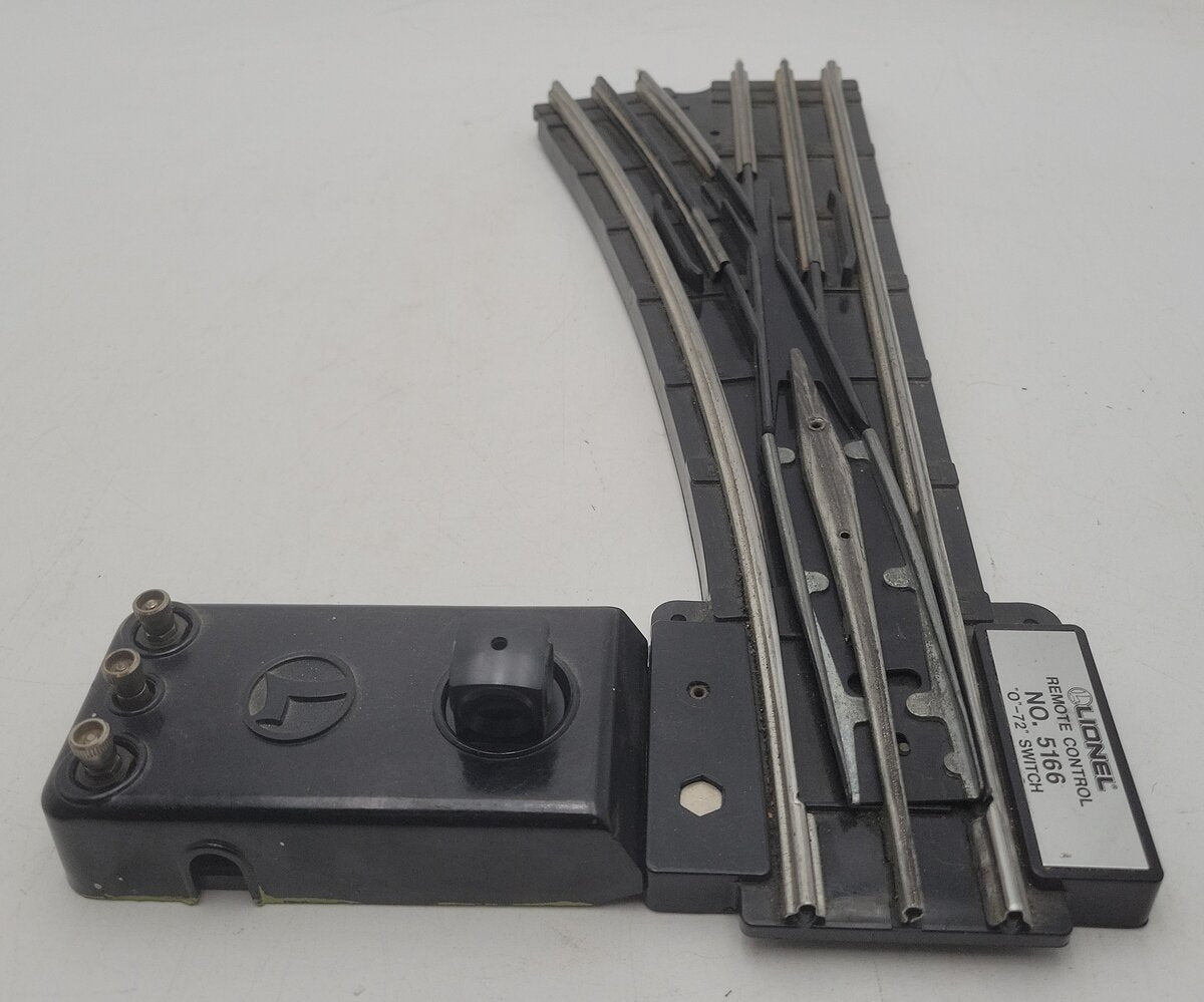 Lionel 6-65166 O Gauge O72 Left Hand Remote Control Switch VG/Box