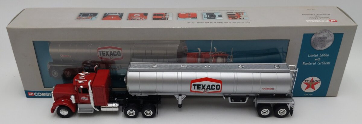 Corgi 55703 1:50 Kenworth W925 Texaco Semi Tanker EX/Box