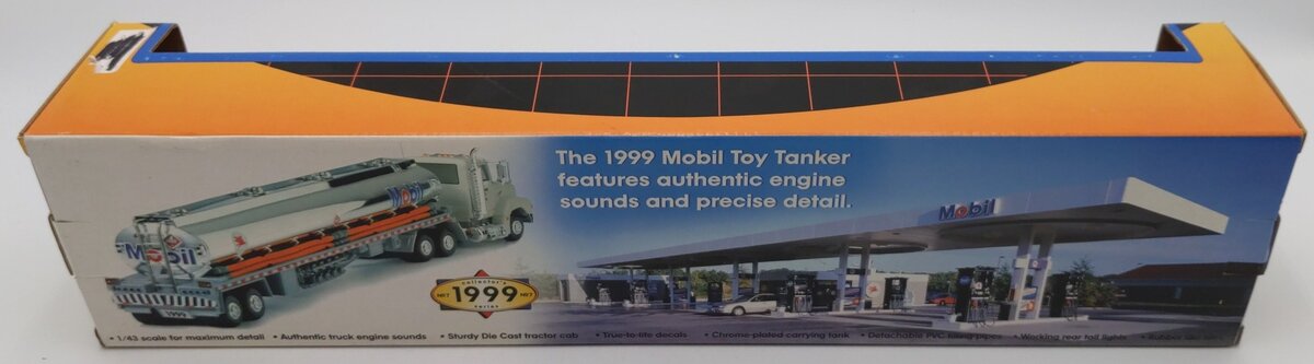 Boise 1999 1:43 Scale Mobil Oil Toy Tanker Truck Limited Edition EX/Box