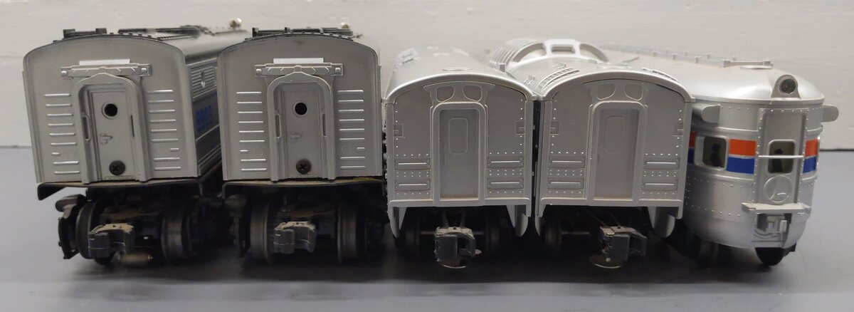 Lionel 6-11707 O Gauge Amtrak Silver Spike Diesel Train Set EX/Box
