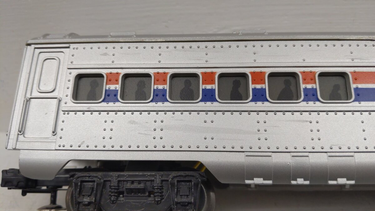 Lionel 6-11707 O Gauge Amtrak Silver Spike Diesel Train Set EX/Box