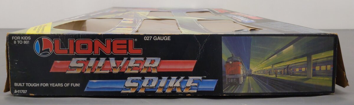 Lionel 6-11707 O Gauge Amtrak Silver Spike Diesel Train Set EX/Box