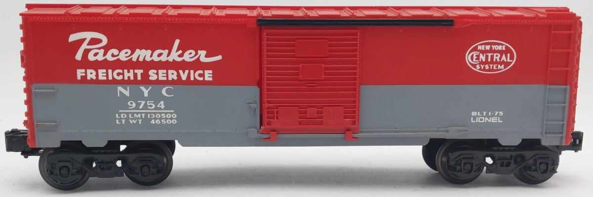 Lionel 6-9754 O Gauge New York Central Pacemaker Boxcar EX