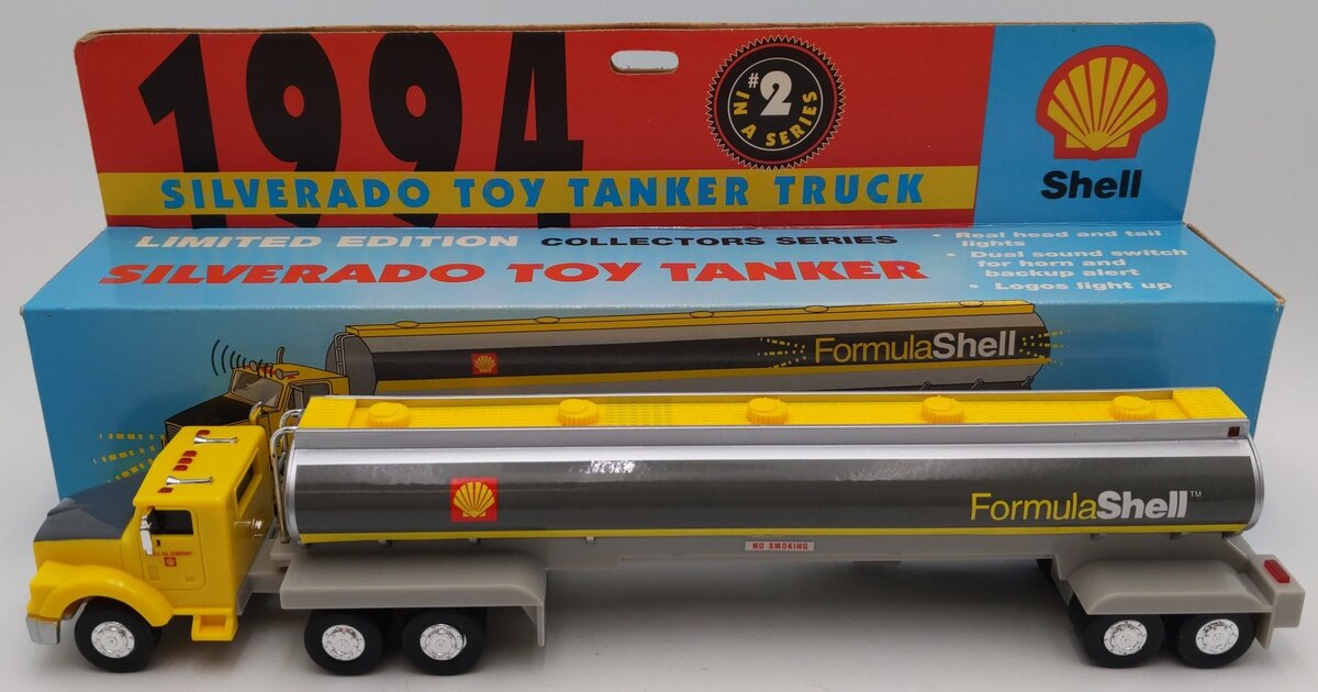 Shell 1994 O Gauge Silverado Toy Tanker Truck EX/Box