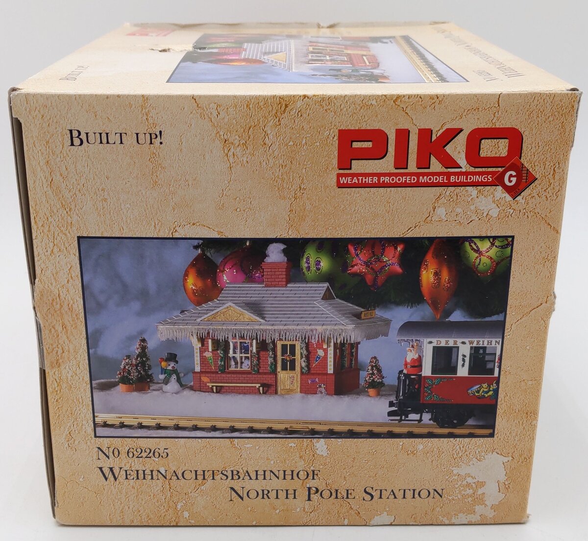 Piko 62265 G Scale North Pole Station EX/Box