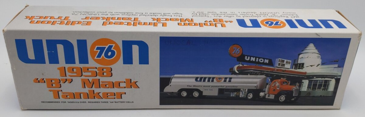 JMT Replicas Union 76 1958 Mack Model B Tanker Truck Bank 1:43 Diecast EX/Box