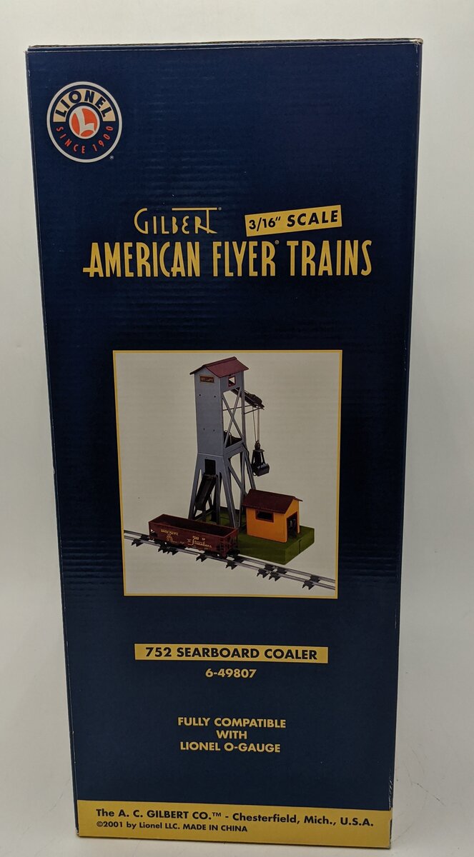 American Flyer 6-49807 S Operating Seaboard Coaler EX/Box